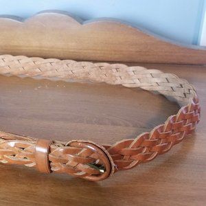 Woven Leather Vintage Dior Belt